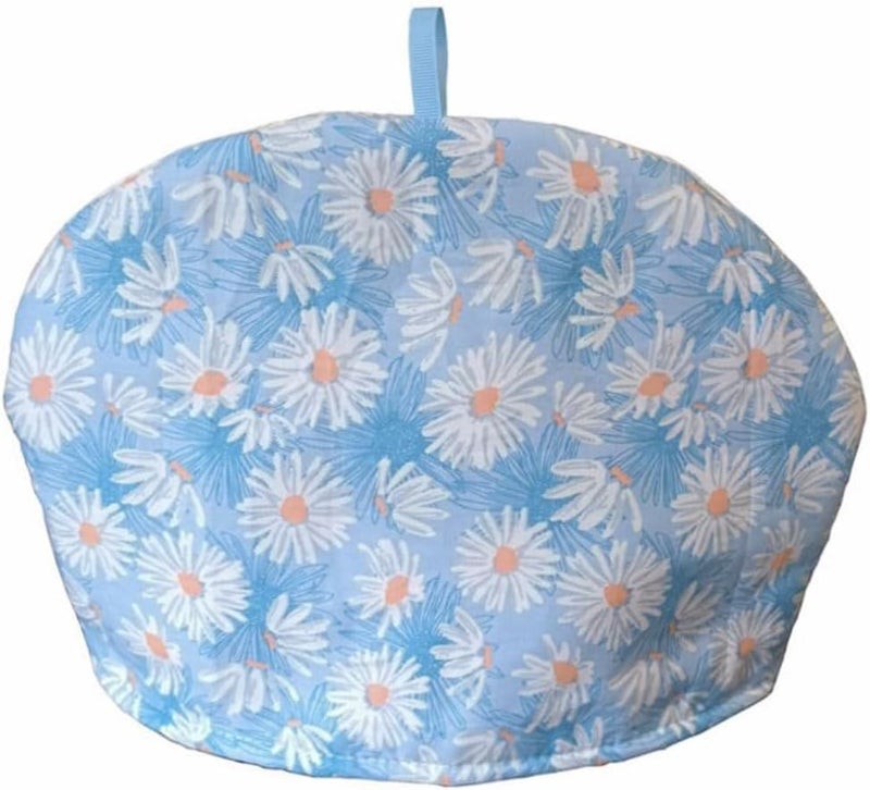 Yangshine Cotton Tea Cozy Decorative Insulated Tea Cosy Teapot Cozies Dust Cover Tea Warmer to Keep Tea Warm, Kitchen Home Decro for Mom, Wife, Friends (Daisy) - Image 1
